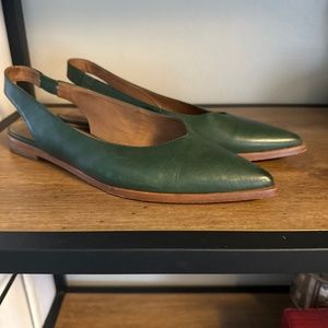 Frye flat slingback